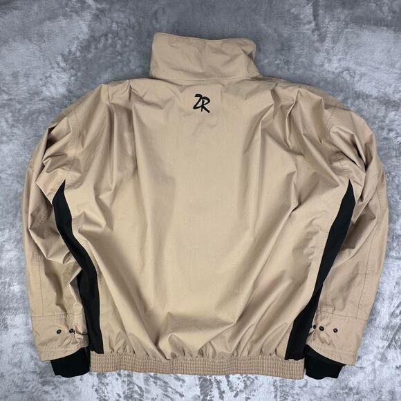 Zero Restriction TL2 Contender Gore-Tex Golf Beige Mesh Lined Windbreaker L - Picture 2 of 8